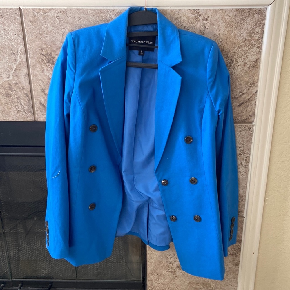 Who What Where Blue Blazer
